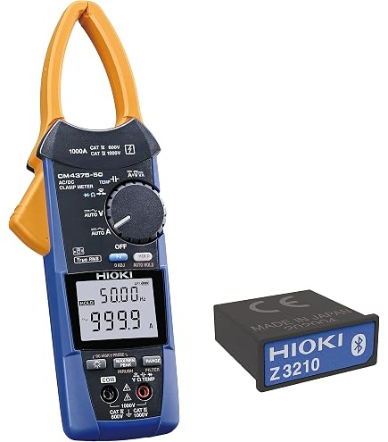 Hioki CM4371-90 - AC/DC TRMS Clamp Meter (600A) with Z3210